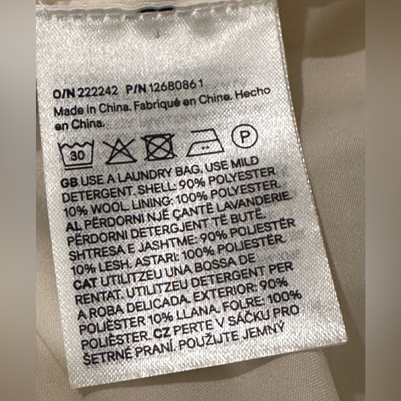 H&M Cream Textured Shirt Dress - Picture 9 of 13